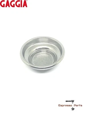 Cesta de filtro presurizado Gaggia de una sola taza para clásico, nuevo bebé,... - Imagen 1 de 2
