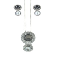 Lot Of 10 Women's Lady's Dark Light Gems Fashion Jewelry Necklace Earring Set on sale Lot Of 10 Women's Lady's Dark Light Gems Fashion Jewelry Necklace Earring Set on sale