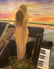Original Painting "Portofino Dream" 16x20" Oil on Canvas