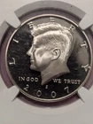 2007 ULTRA CAMEO PR70  NGC Kennedy half dollar
