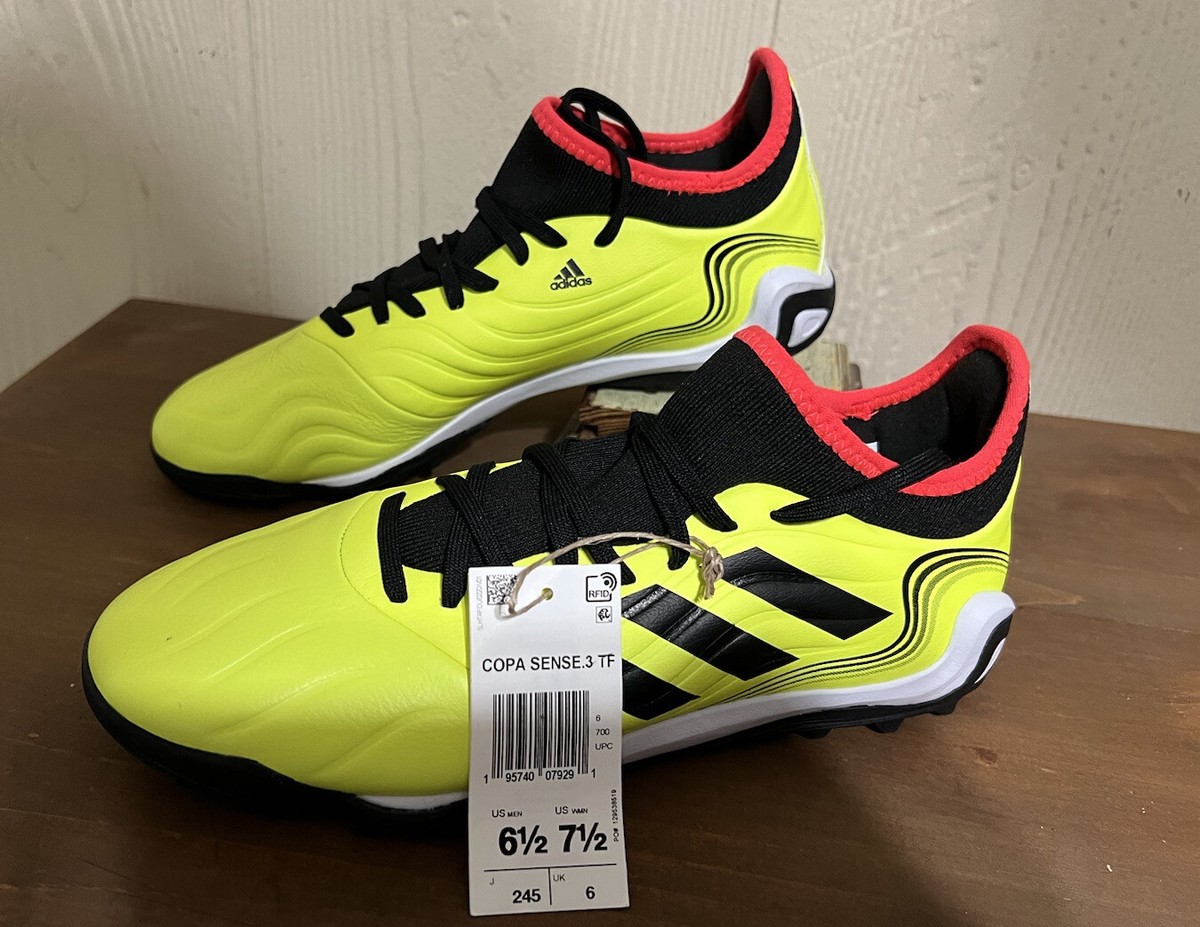adidas Copa Sense.3 TF Team Solar Yellow Black 2022 Men's 6.5