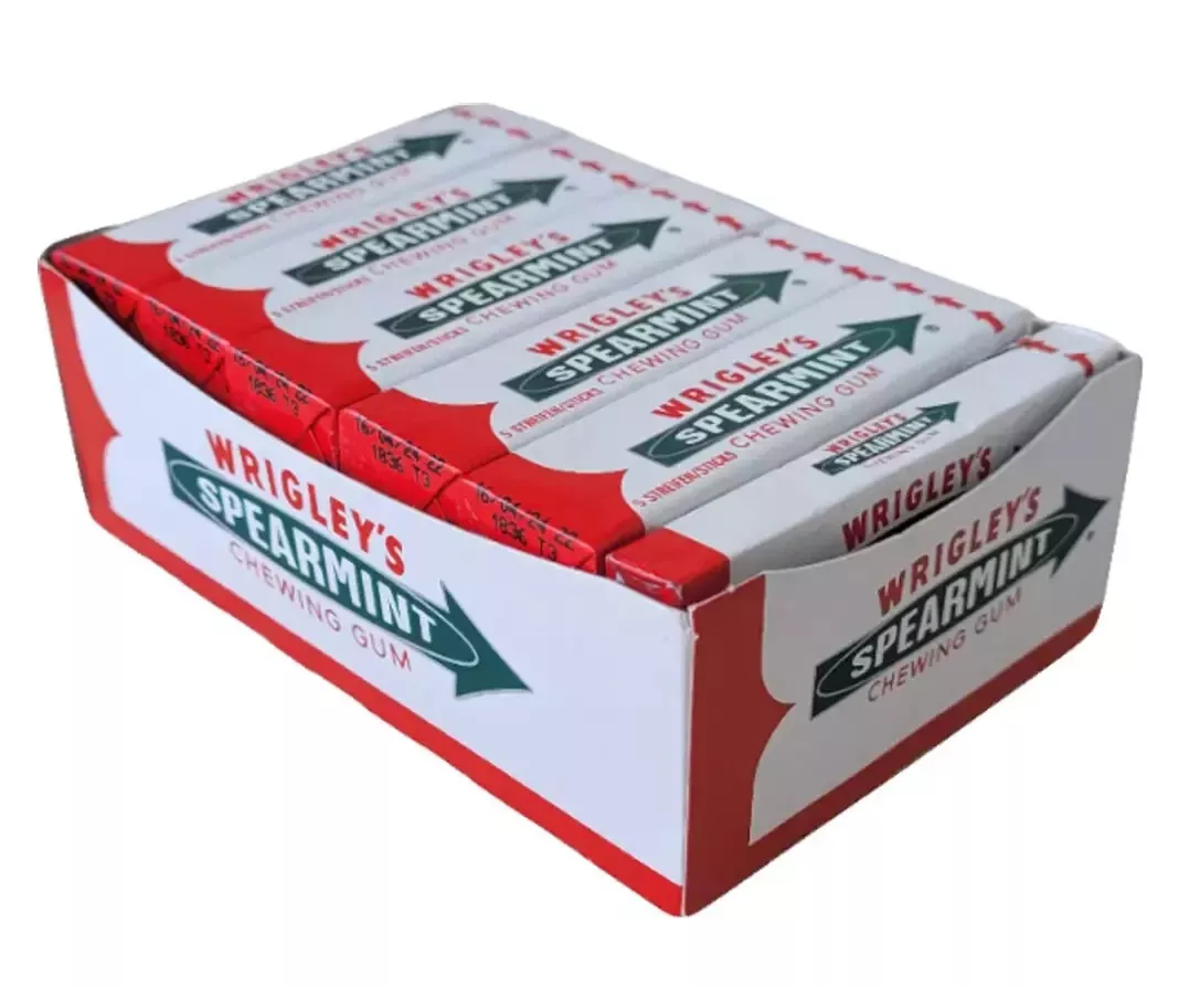 Wrigley's Spearmint Gum – Rare & Discontinued – Factory Sealed