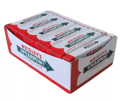 Wrigley's Spearmint Gum – Rare & Discontinued – Factory Sealed