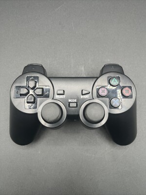 Black Handheld Dual Vibration Gaming Controller Gamepad For PC Open Box