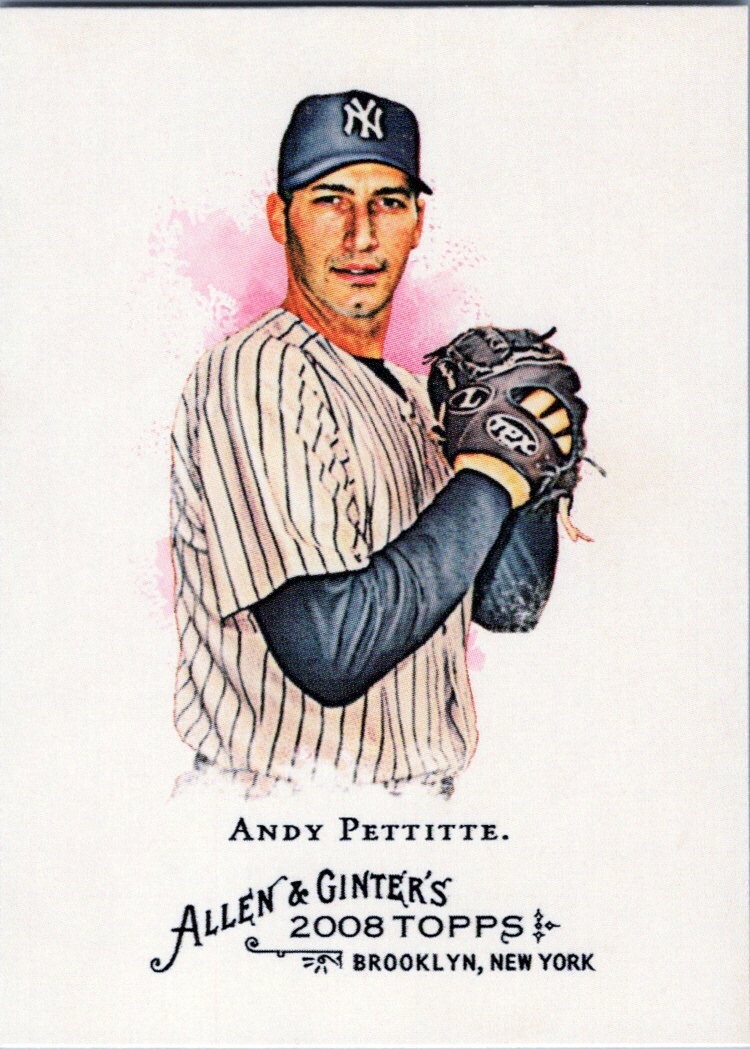 2008 Topps Allen and Ginter #138 Andy Pettitte New York Yankees