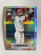 2022 Topps Chrome Base Refractor #21 Jesse Winker Cincinnati Reds