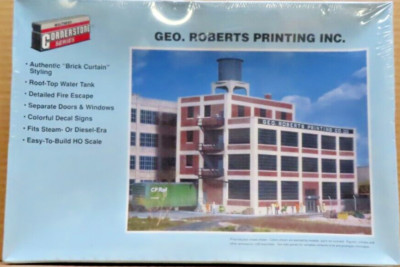 WALTHERS CORNERSTONE 933-3046 GEO. ROBEERTS PRINTING INC.  HO SCALE KIT