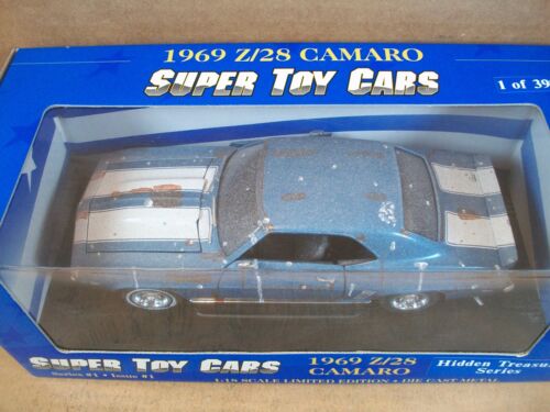American Muscle~Super Toy Cars~Hidden Treasures~1969 Z/28 Camaro~ 1 of 399 ~1:18 - Picture 6 of 12