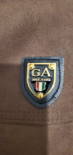 GA MILANO ITALIAN SUEDE LEATHER FOR MEN JACKET ITALY SIZE (SMALL ) - Picture 14 of 24