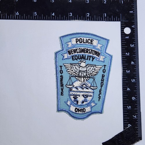 Newcomerstown, Ohio Police Patch. 3.5x4.5 Inches, Great Condition!
