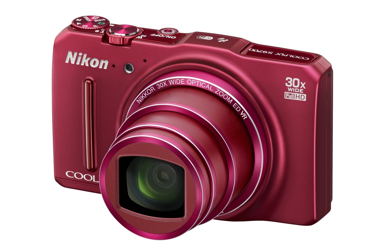 Nikon COOLPIX S9700 レッド コンデジ 30倍 Wi-Fi Nikon COOLPIX S9700 16.0MP 30x Optical Zoom Digital Camera - 100