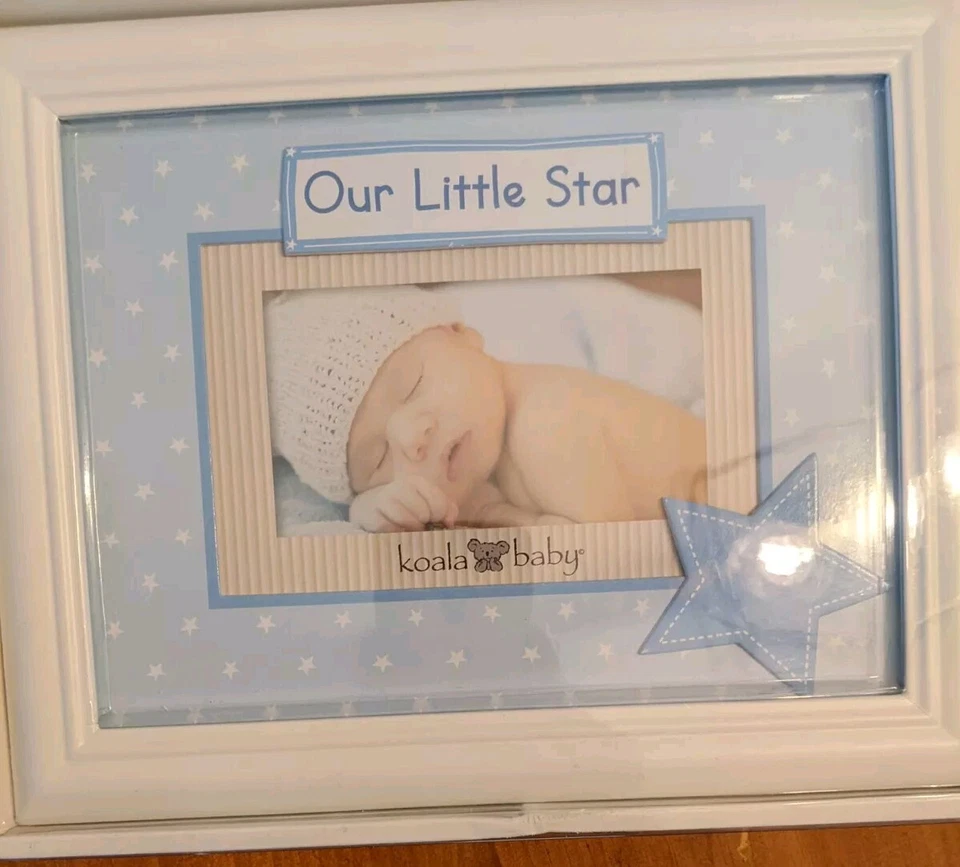 Marco de fotos Koala Baby "Our Little Star" 4x6 Foto 2 de 4