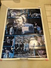 Used 1976 Beatles One Stop Poster W42" x H58"