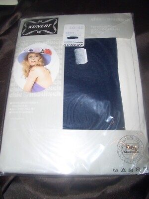 VINTAGE RETRO Kunert Chinchillan Nylons Feinstrumpfhose Gr. 40-42 marine OVP