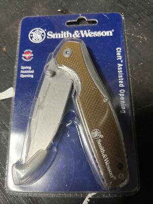 Smith & Wesson Cleft Spring Assisted Folding Knife 1133012