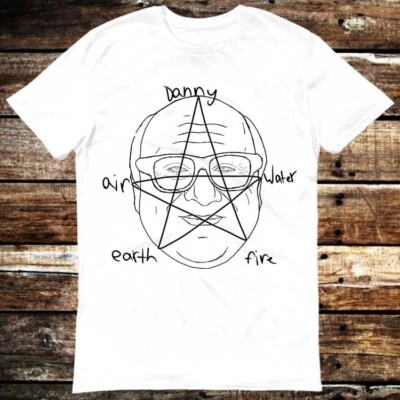 T-Shirt Danny Devito Frank Reynolds Schauspieler TV Hommage Rum Schinken Feuer Luft Wasser 6059