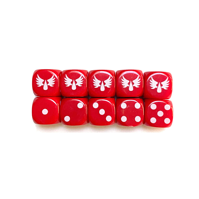 Warhammer 40,000 Blood Angels DICE セット BLOOD ANGELS DICE 40K WARHAMMER GAMES-WORKSHOP 40,000 D6 NEW