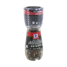 McCormick Premium Black & White Peppercorn Adjustable Grinder, 1.26 oz