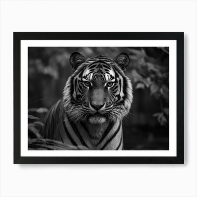 Tigris Kunstdruck gerahmt Wandbild Poster Leinwanddruck Bild