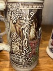 Vtg German Beer Steins By Gerz  Set of 3 Ceramic, Pewter Lids, Made in Germany — photo 3