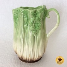 Vintage SylvaC ceramic celery jug - 5033 - Embossed - Medium 17.5cm/7'