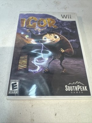 Igor (Nintendo Wii, 2008) Complete w/ Manual CIB Tested + Working
