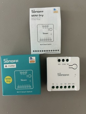 Sonoff Matter Comparable -Google Home Apple Home Alexa Smart Switch Works With