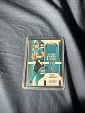 Trevor Lawrence Rookie Force Absolute Football Rookie Jersey Card. rookie card picture