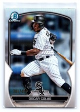 2023 Bowman Oscar Colas Prospects Sky Blue #/499 #BP-13