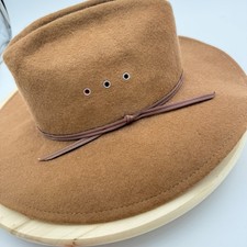 VTG Turner Hat Company  The Texan  Brown Felt...