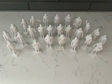 Vintage Louis Marx President Figures White 1950's Variety - you select