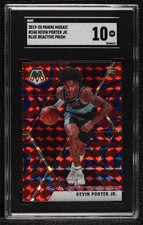 2019 Panini Mosaic Rookies Reactive Blue Prizm Kevin Porter Jr SGC 10 GEM 0i8b