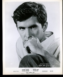 ANTHONY PERKINS in THIS ANGRY AGE Original 1958 8 x 10 Portrait Still vv
