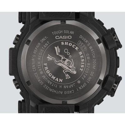 CASIO G-SHOCK GW-8200TPF-1JR MASTER OF G FROGMAN Tough Men's Watch