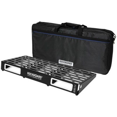 RockBoard QUAD 4.4 Pedalboard, 28.4'' x 12.9'' w/ Softcase