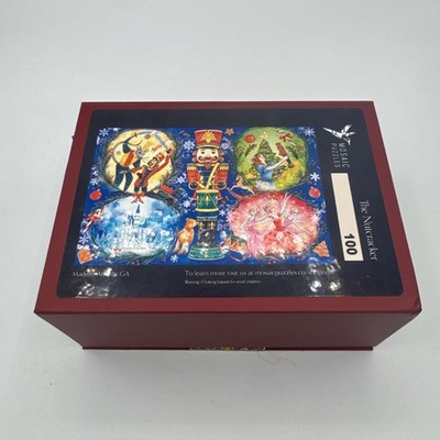MOSAIC PUZZLES The Nutcracker Christmas Puzzles 100 Piece Kathleen Hess USA Made