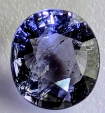 2.24 CT Iolite 9x8 X5.4 Oval Gemstone Natural Unheated