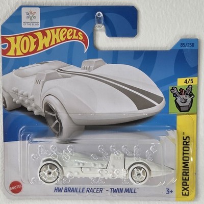 Hot Wheels HW Braille Racer - Twin Mill weiß KOSTENLOSER VERSAND IM KARTON 