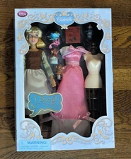 RARE Disney Store Cinderella Deluxe Classic Singing Doll w Accessories NEW WORKS