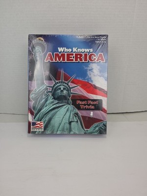 Who Knows American Fast Fact  Trivia Card Board Game