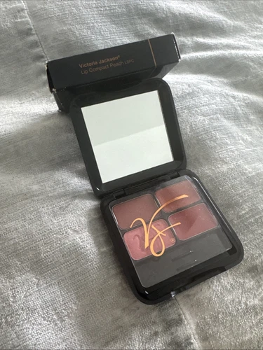 Victoria Jackson Cosmetics Lip Compact Peach  Vintage NEW  Old Stock