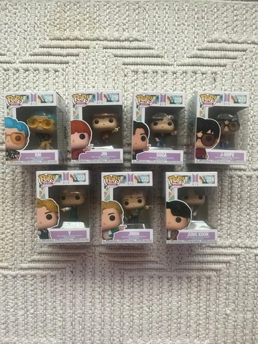 BTS Dynamite Funko Pop Full Set #218-224