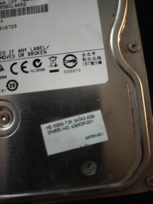 Hitachi Deskstar 0F15012 647466-001 500GB HDD 3.5 SATA Hard Drive Desktop Disk