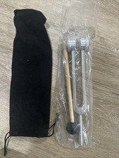 Accurate 128 Hz Tuning Fork with Handle  Reflex Hammer for Health Checks