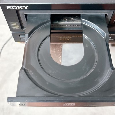 Sony CDP-228ESD CD Player Black High-End Vintage Tested