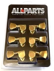 Allparts Gold 3x3 Full Size Keystone Button Guitar Tuners/Machines TK-0777-002