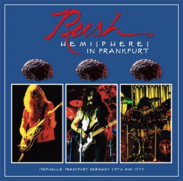 RUSH - HEMISPHERES IN FRANKFURT(2CD) NEW