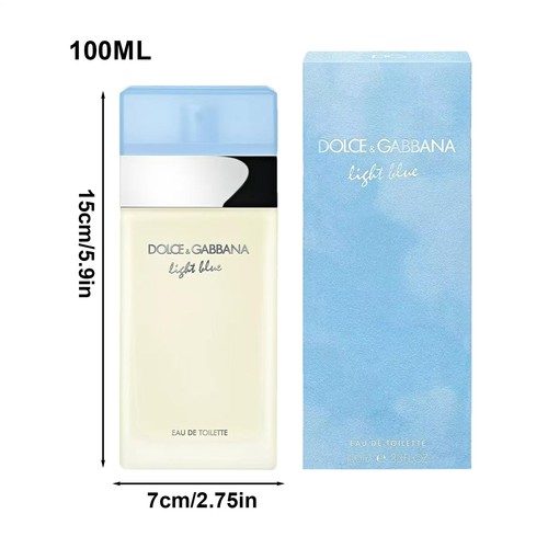 Light Blue Body Mist Spray 100ml / 3.4 Oz New Tester Natural Perfume Long Lastin - Picture 2 of 7
