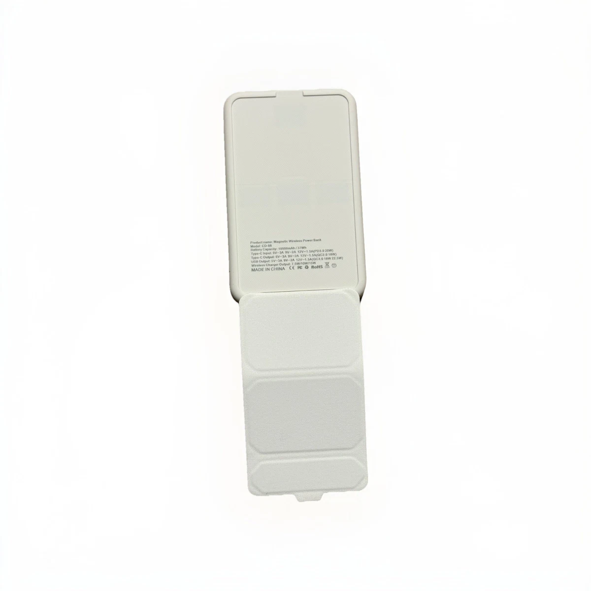 Magnetic Wireless Power Bank Model: CD-08 10000mAh/ 37Wh photo 4