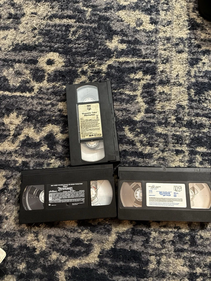 Muppets VHS Collection: Muppets Take Manhattan, Treasure Island, Space - Image 4 of 4